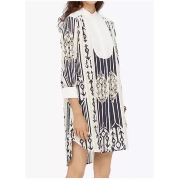 Tory Burch Nautical Dress - Picture 1 of 7